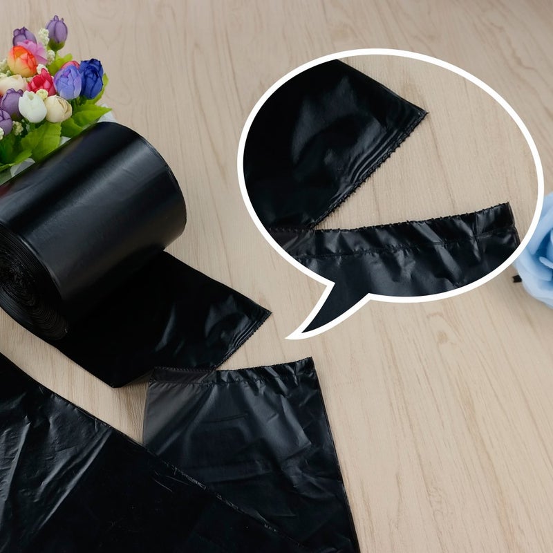 Eagrye Black 3 Gallon Small Trash Bag, Trash Can Liners, 180 Counts - Image 4